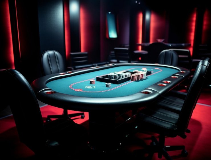 Kontrol permainan blackjack pada perangkat mobile dengan tombol Hit, Stand, Double Down